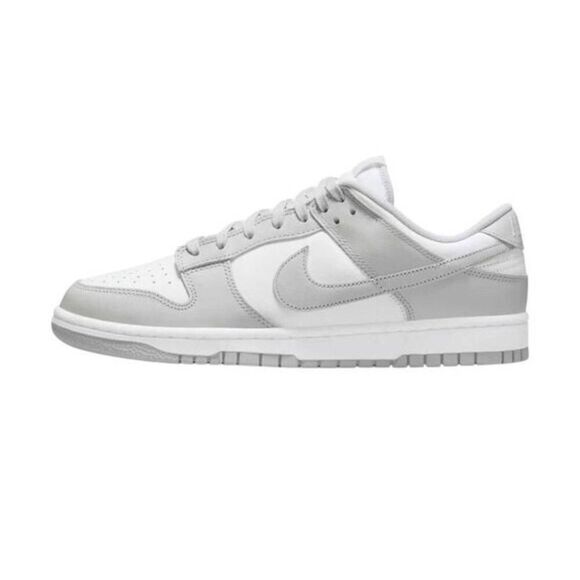 NWB Nike Dunk Low Retro 'White Grey Fog' Sneakers Size 9 - Picture 2 of 6